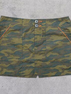 Victoria's Secret Women's Green Camo Skirt Size Extra Small